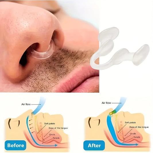 3pcs Soft Nasal Dilator for Snoring Relief - Gentle Expansion, Enhanced Breathing, Anti - Snore Solution, Reusable & Durable, Odorless, Power - Free Snore Stopper for Restful Sleep - HazMarket