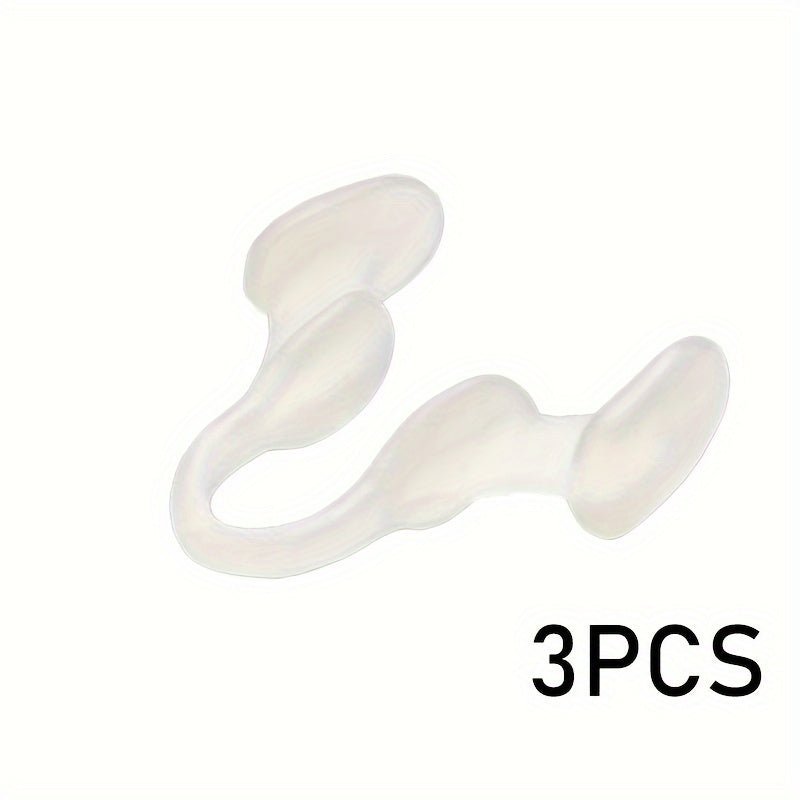 3pcs Soft Nasal Dilator for Snoring Relief - Gentle Expansion, Enhanced Breathing, Anti - Snore Solution, Reusable & Durable, Odorless, Power - Free Snore Stopper for Restful Sleep - HazMarket