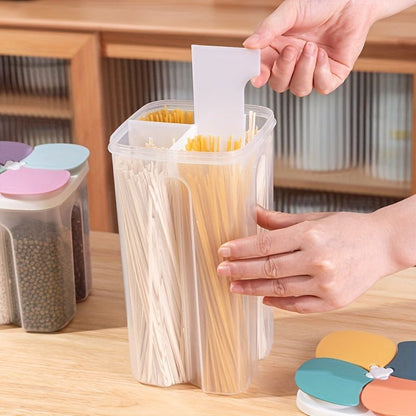 4 Grids Food Storage Containers With Lids - HazMarket