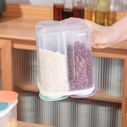 4 Grids Food Storage Containers With Lids - HazMarket