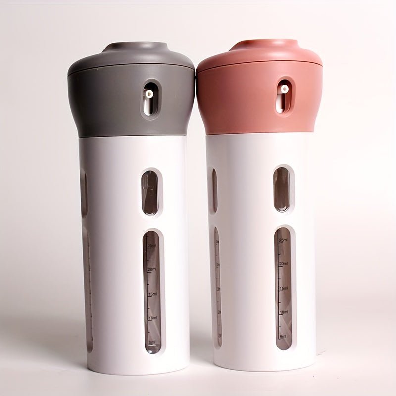 4 - in - 1 Travel Bottle Set with Pump Dispenser - HazMarket