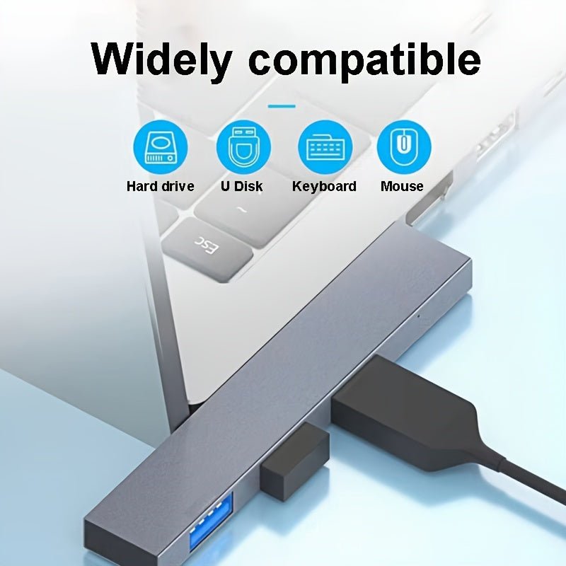4-Port USB Splitter for Multiple Devices – HazMarket