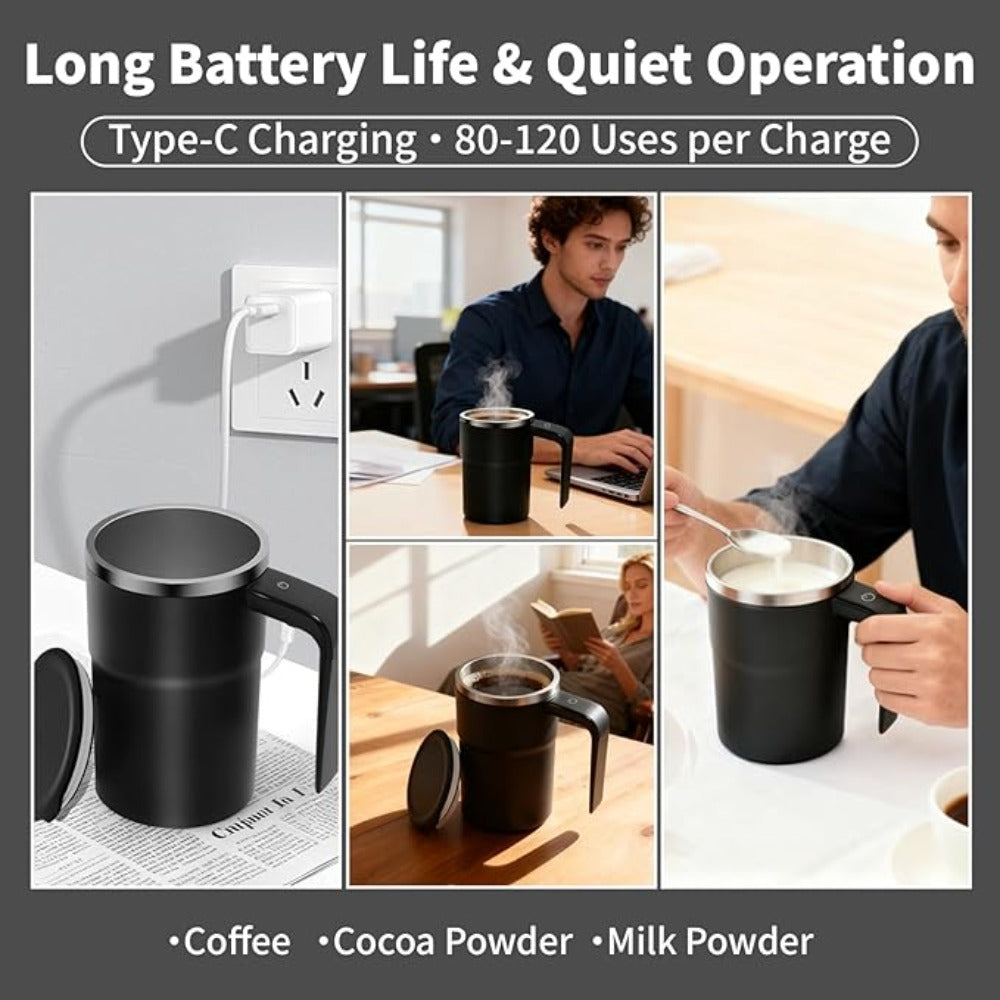 Electric Coffee Stirrer Cup