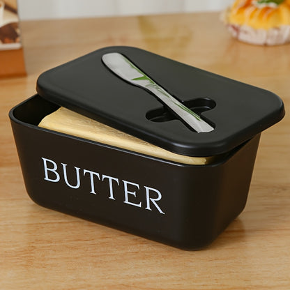 Premium Butter Dish with Knife