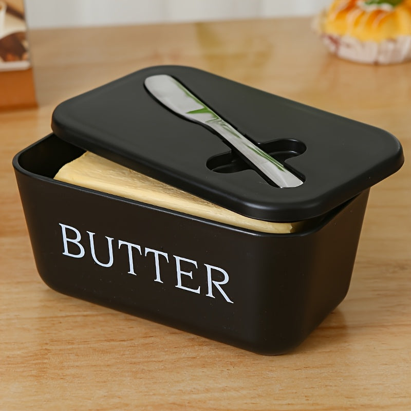 Premium Butter Dish with Knife