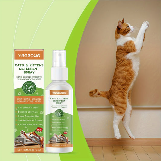 Anti-Climbing, Scratch & Urine Protection Bottle Spray for Cats
