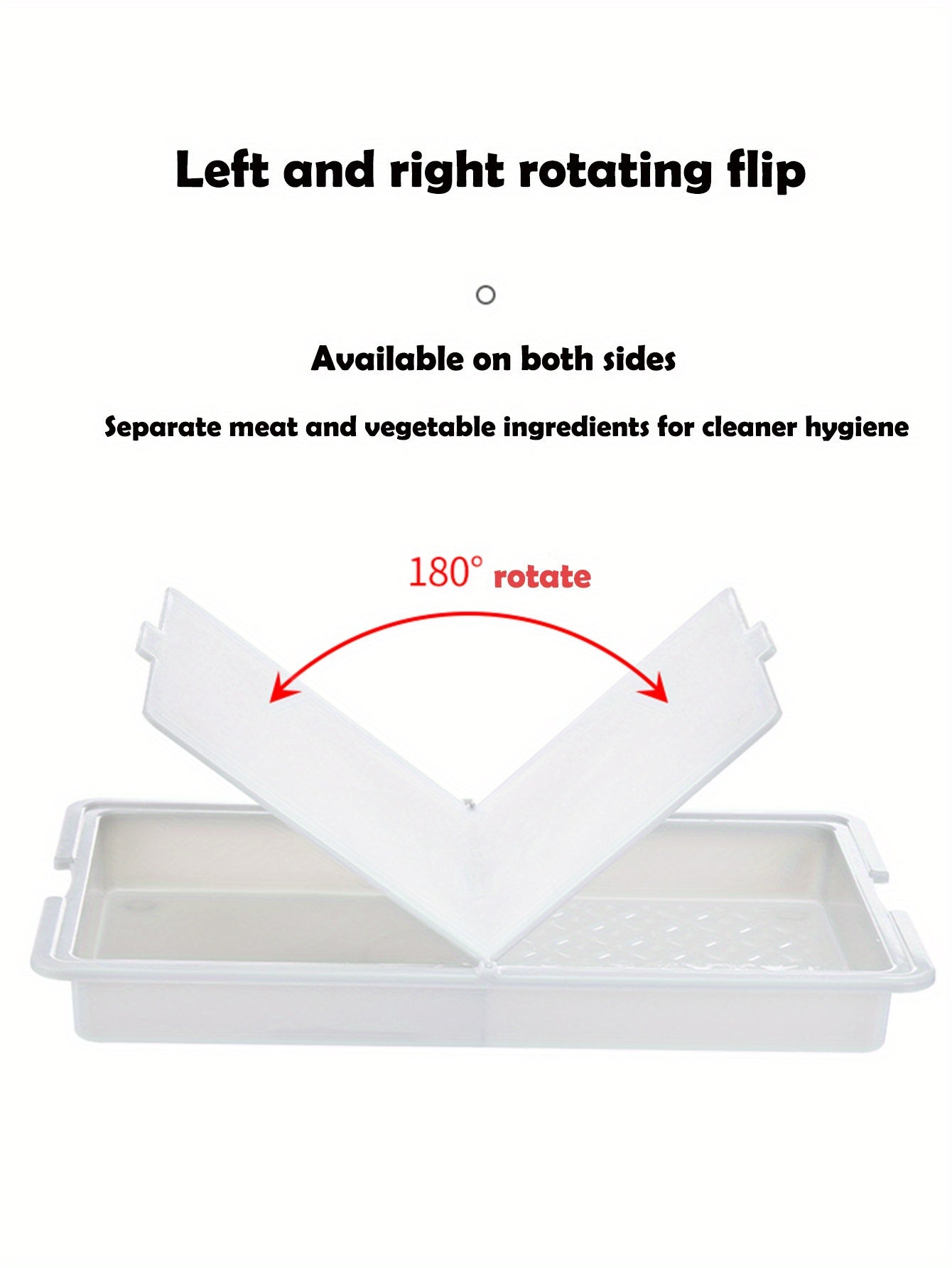 3-in-1 Integrated Cutting Board with Built-in Drain Basket & Storage Box