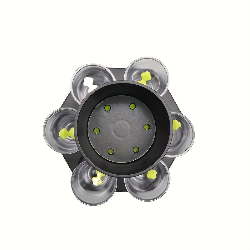 Multi-Cup Beverage Dispenser with Adjustable Spouts