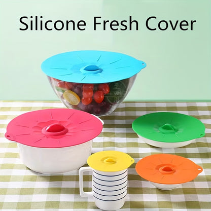 Reusable Suction Cover Lids Set
