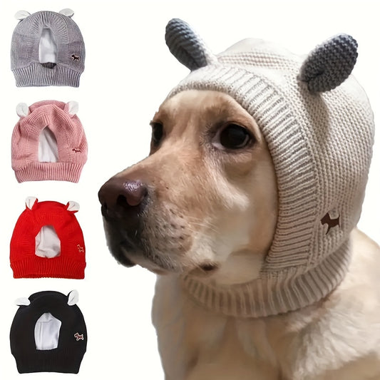 Warm Winter Knitted Cap for Dogs