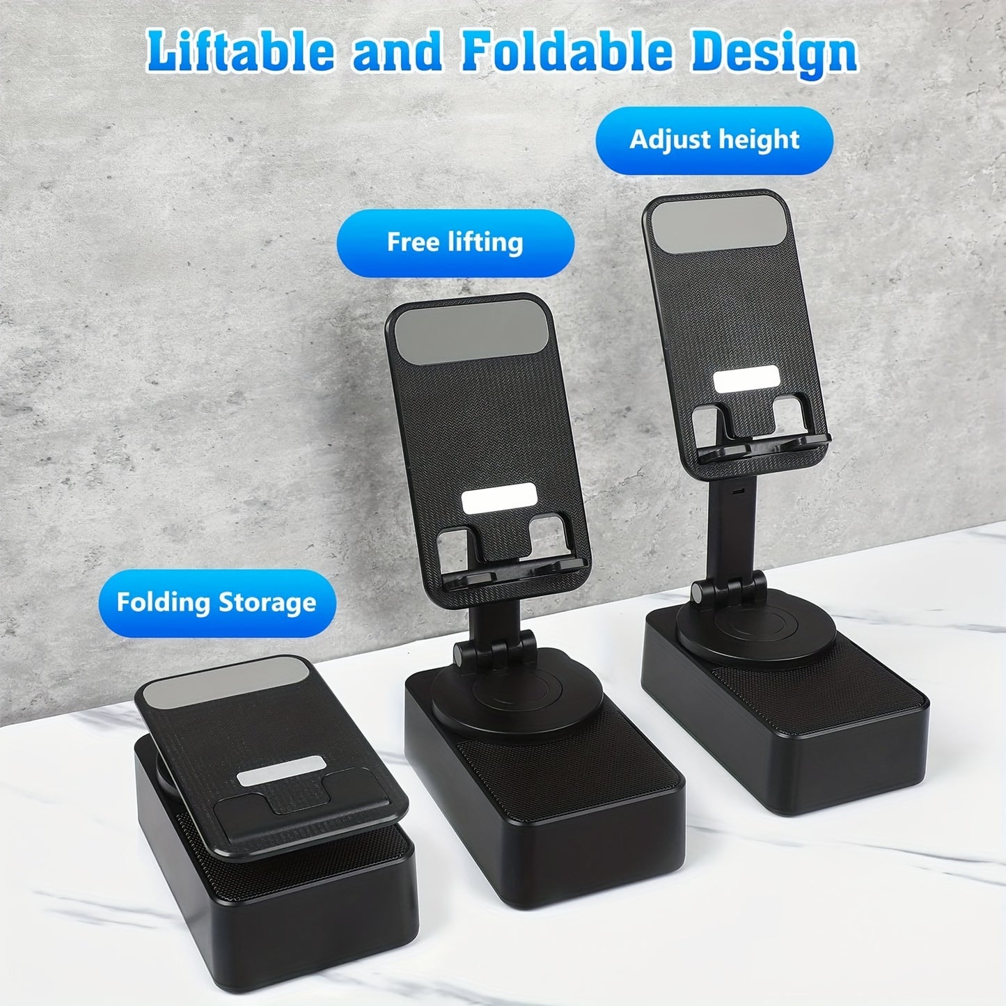 Wireless Speaker with Phone Holder