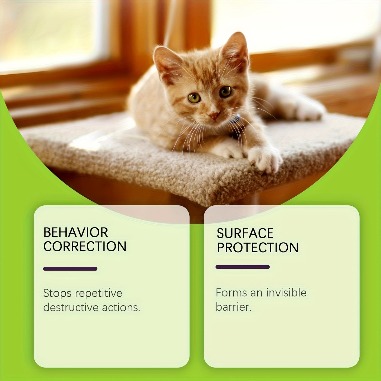 Anti-Climbing, Scratch & Urine Protection Bottle Spray for Cats
