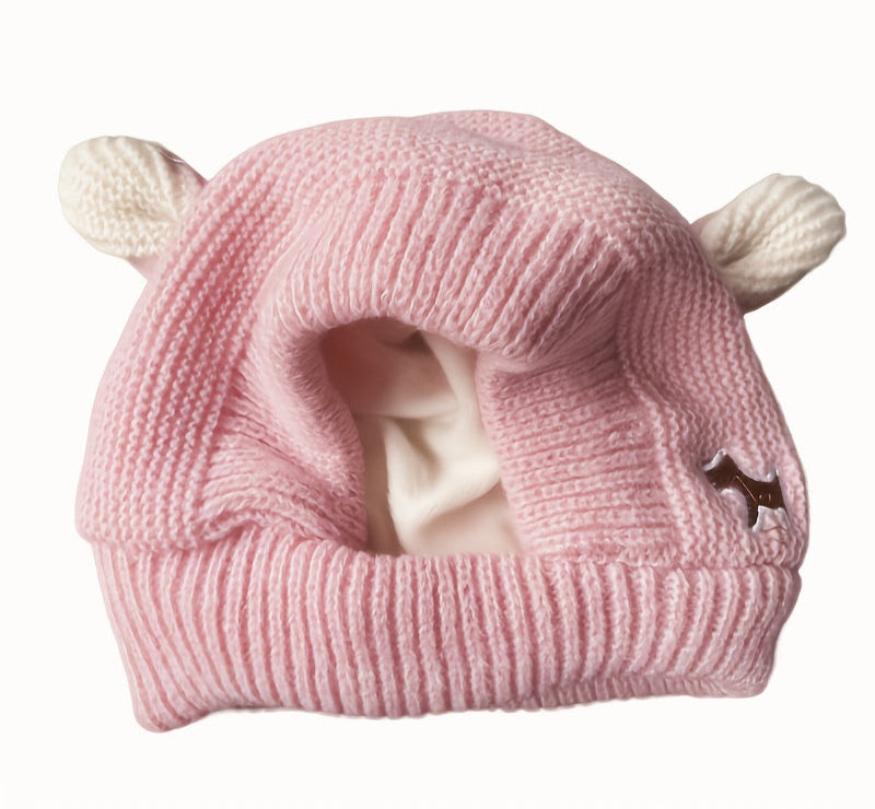 Warm Winter Knitted Cap for Dogs