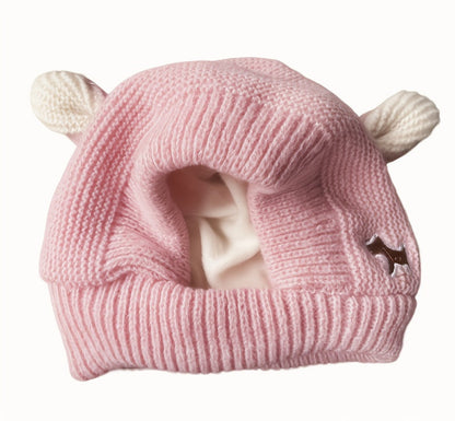 Warm Winter Knitted Cap for Dogs