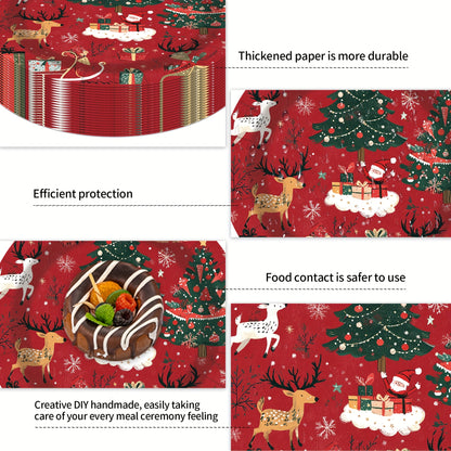 Christmas Disposable Tableware Set