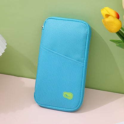 Multi-Compartment Passport Organizer