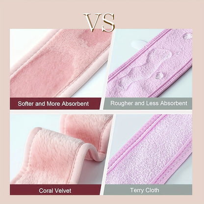 Headband & Wristbands for Face Washing