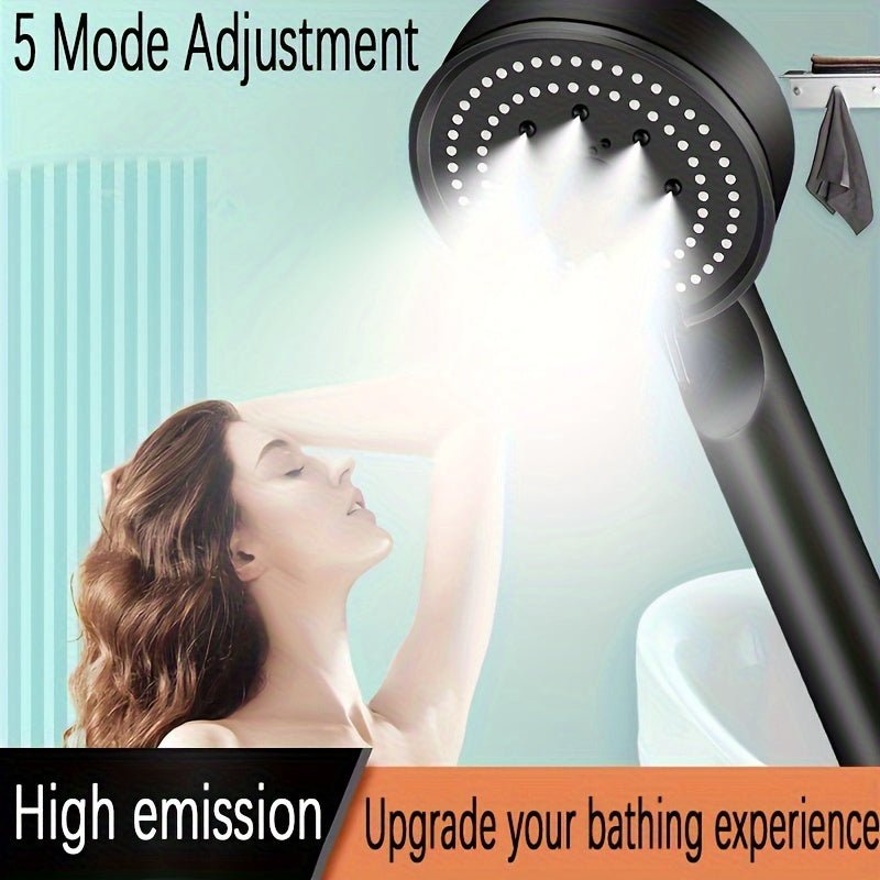 5 - Mode Multifunctional High - Pressure Shower Head - HazMarket