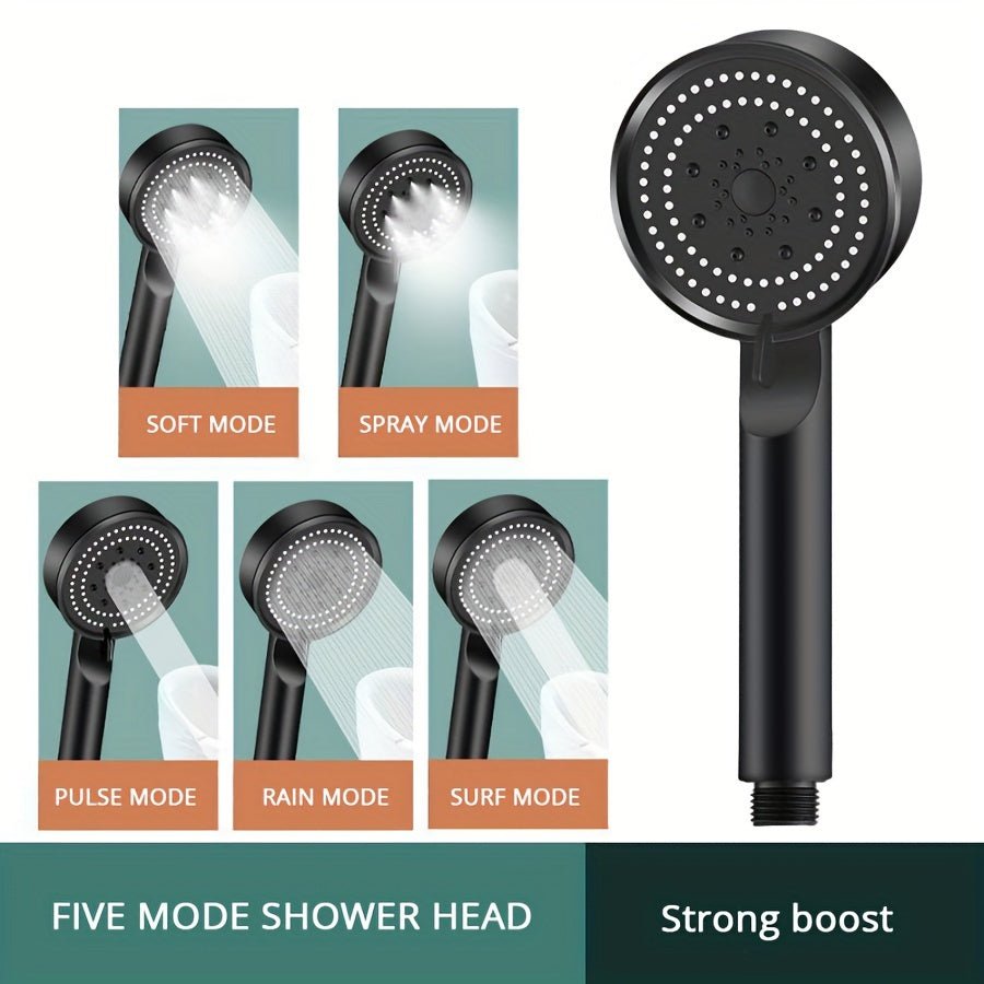 5 - Mode Multifunctional High - Pressure Shower Head - HazMarket