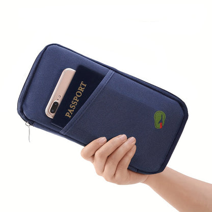 Multi-Compartment Passport Organizer