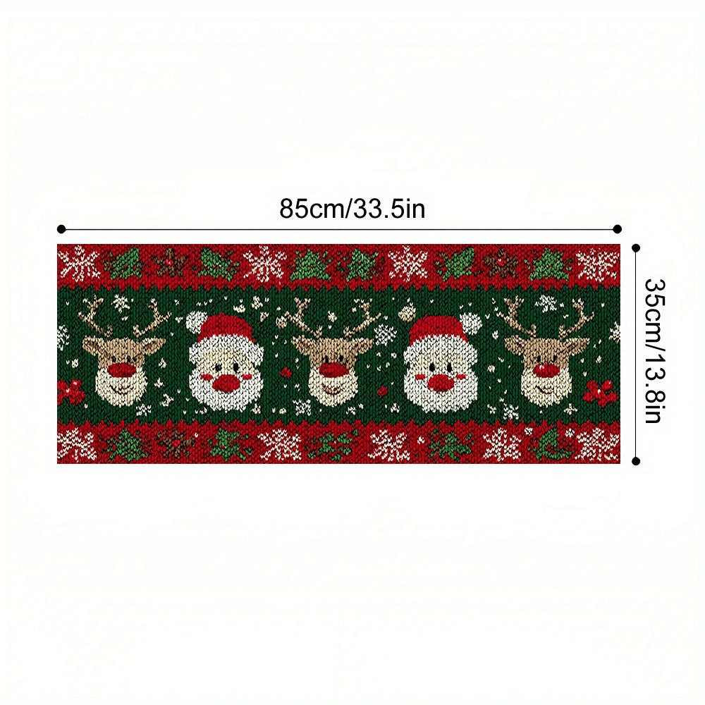 1pc Christmas Oven Mat