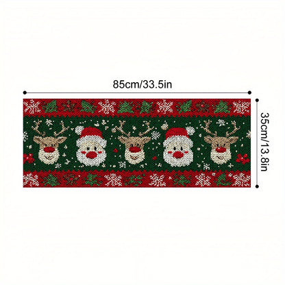 1pc Christmas Oven Mat