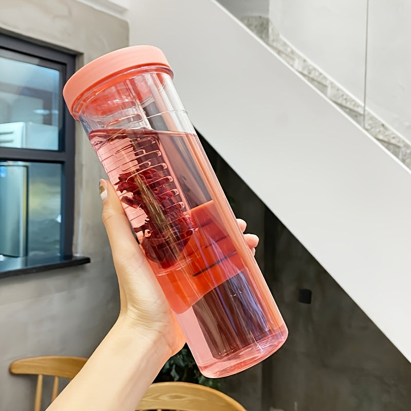 Collapsible Straw Water Cup with Divider