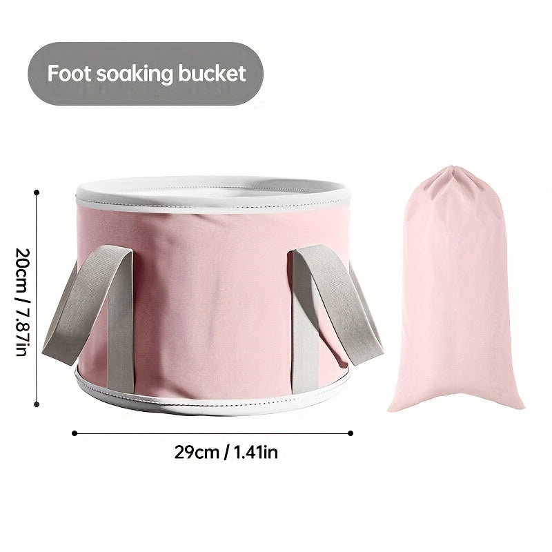 Foldable Leg & Foot Spa Bucket with Ergonomic Handles