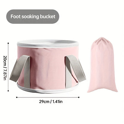 Foldable Leg & Foot Spa Bucket with Ergonomic Handles