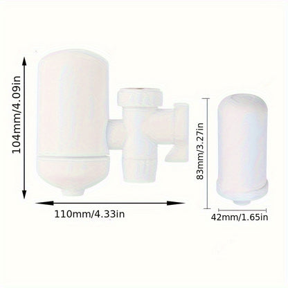 Easy Install Water Purifier with Replaceable Filter Cartridges