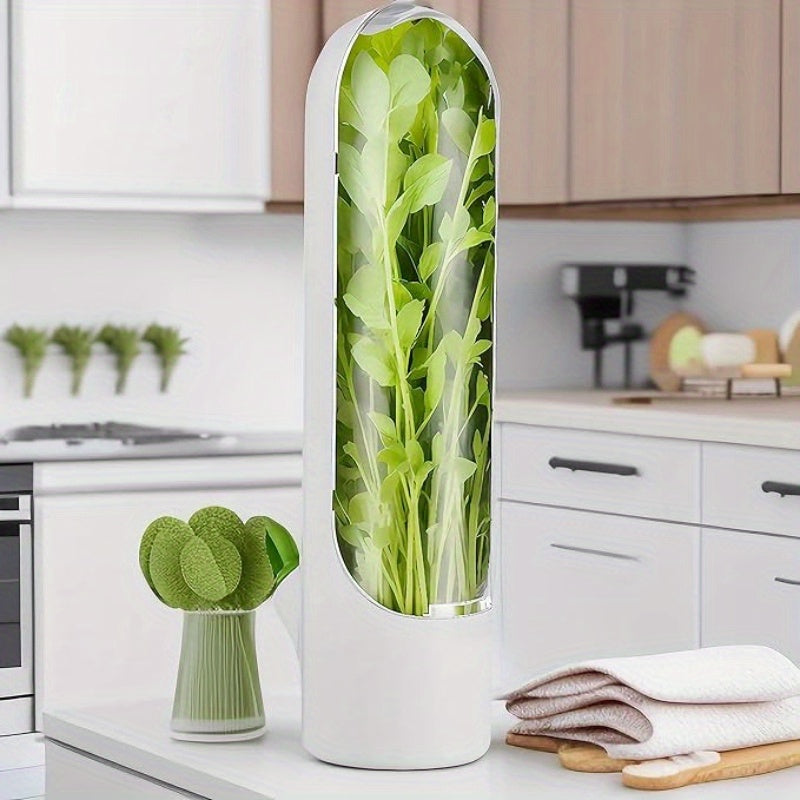 1pc Herb Keeper for Refrigerator
