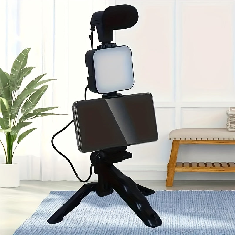 Smartphone & Camera LED Light Kit with Tripod Stand & Wireless Remote