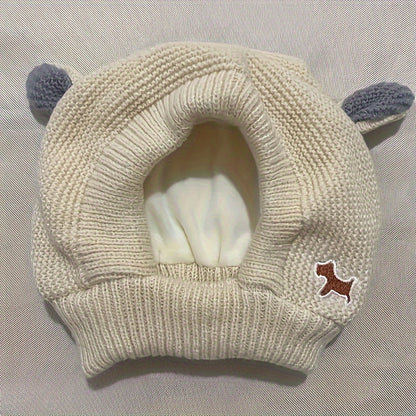 Warm Winter Knitted Cap for Dogs