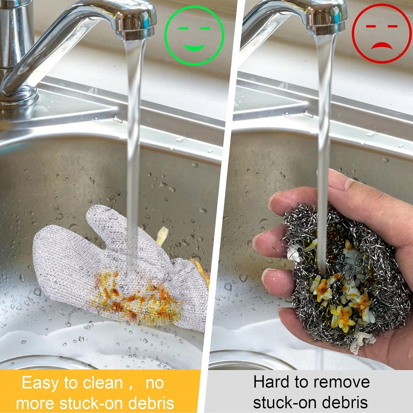 Multipurpose Scrubbing Wire Cleaning Cloth 2pairs