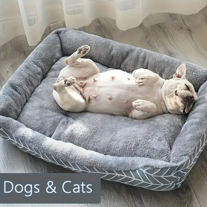 Ultra Soft Plush Bed for Dogs & Cats