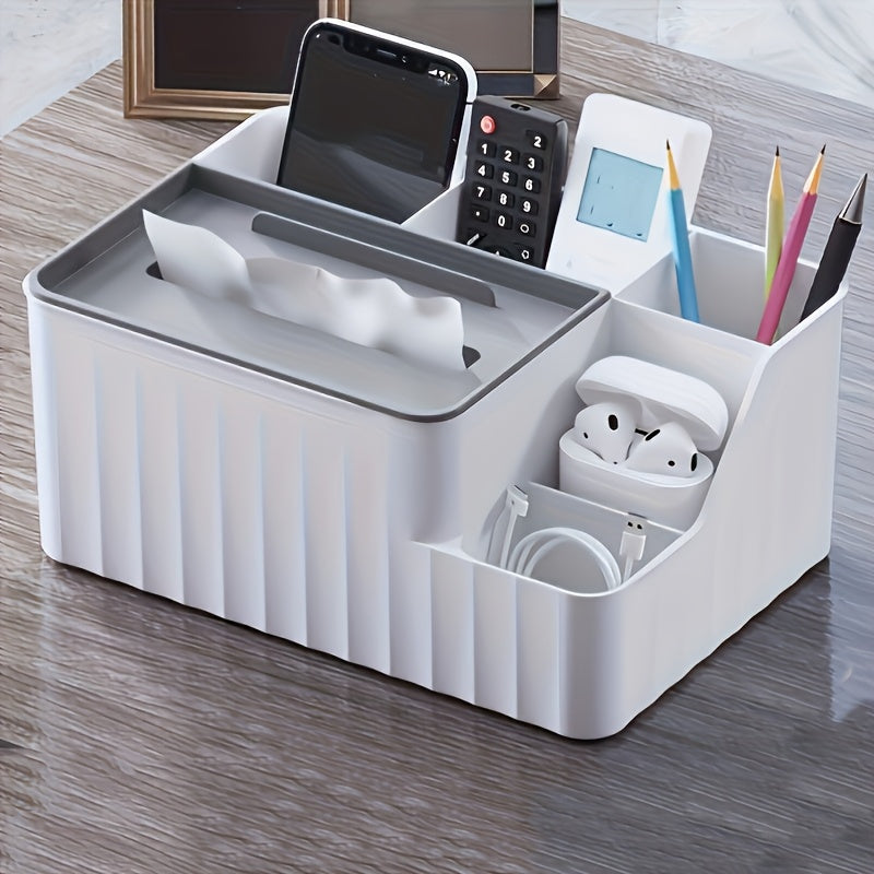 Multifunctional Storage Box with a Tissue Holder