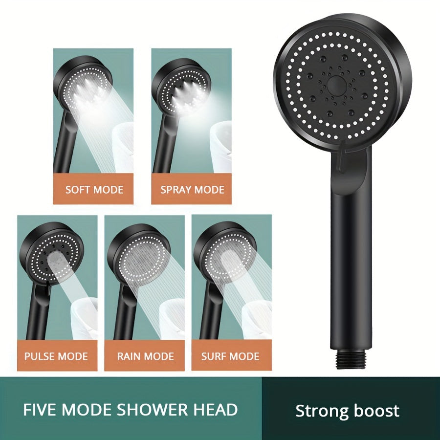 5-Mode Multifunctional High-Pressure Shower Head