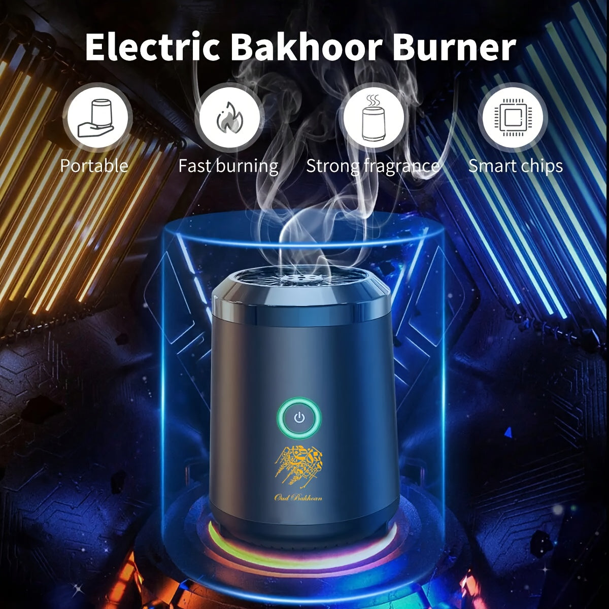 Portable Electric Bakhoor Burner