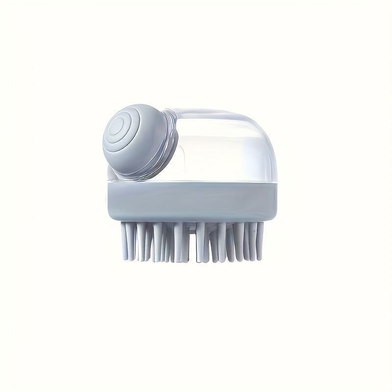 Multifunctional Shampoo Brush with a Liquid Dispenser