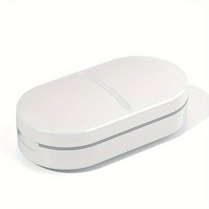 Portable Storage Box Pill Cutter