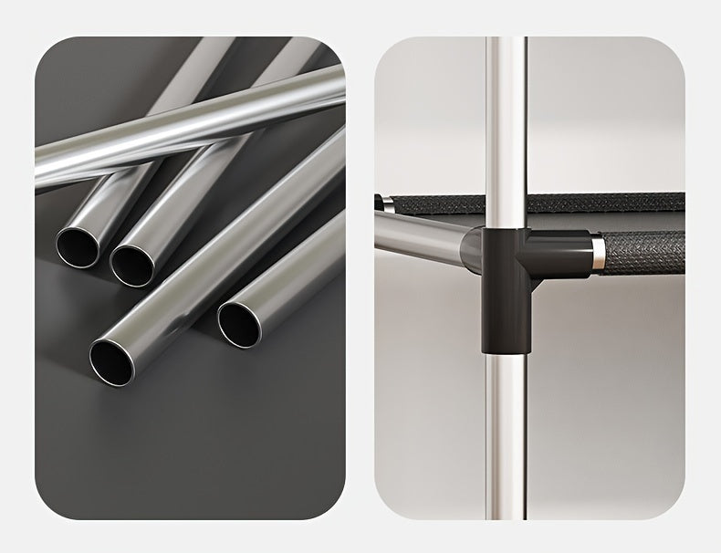 Easy Assembly Multi-Tier Shoe Rack