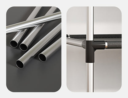 Easy Assembly Multi-Tier Shoe Rack