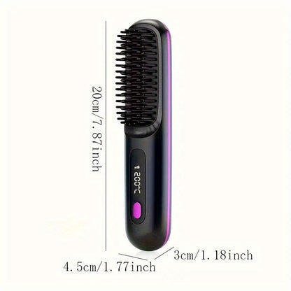 Wireless Straightener Brush