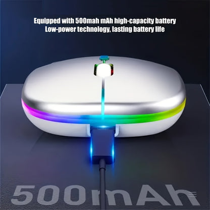 Ultra-Thin Rechargeable LED Backlit Wireless Mouse