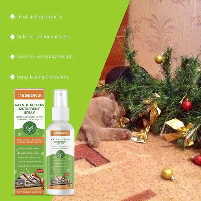 Anti-Climbing, Scratch & Urine Protection Bottle Spray for Cats