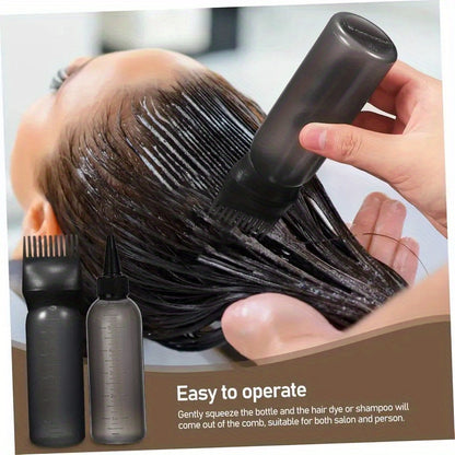 Refillable Spray Bottle, Comb Applicator & Squeeze Bottle Kit