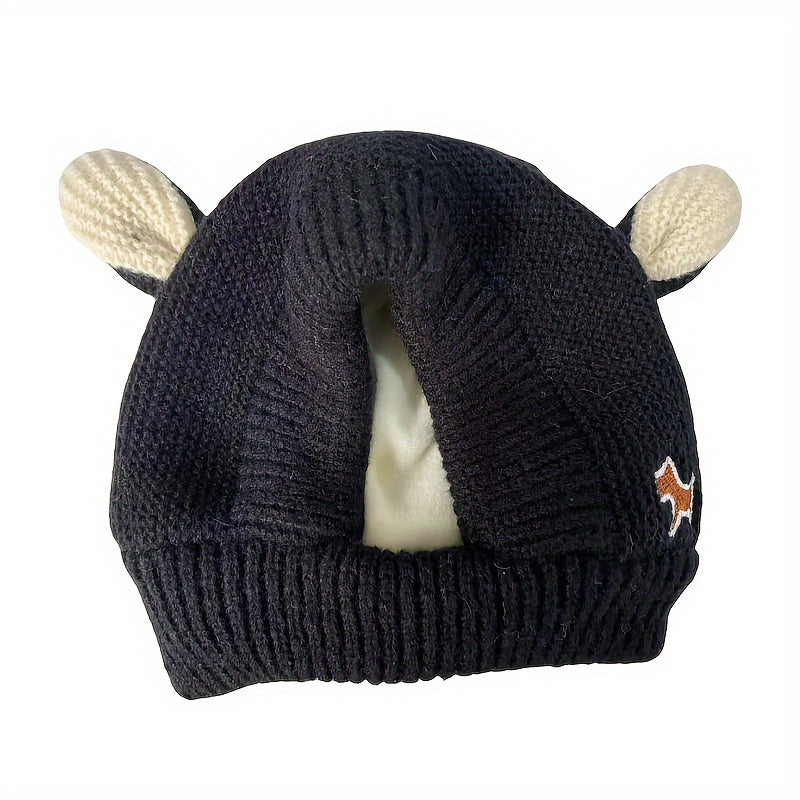Warm Winter Knitted Cap for Dogs