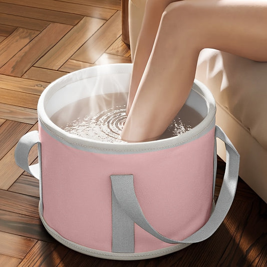 Foldable Leg & Foot Spa Bucket with Ergonomic Handles