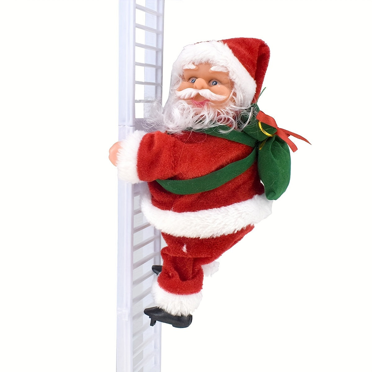 1 Set Singing & Moving Santa Claus Christmas Tree Climbing Decoration