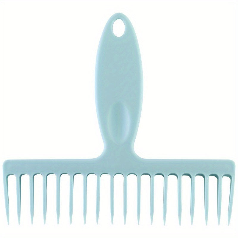 Long Handled Broom with Hair Removal Tooth Comb